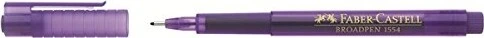 Faber-Castell Broadpen 1554 Faserschreiber 0.8mm violett