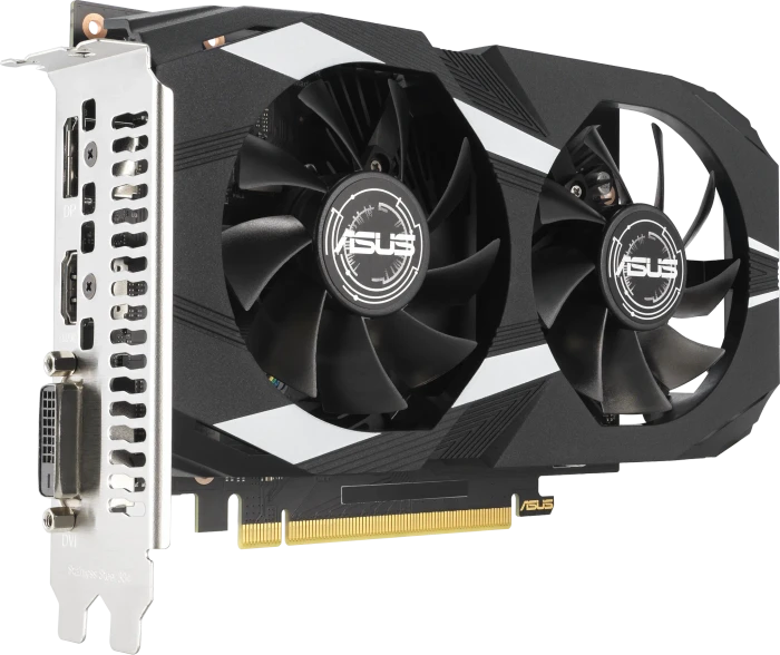ASUS Dual GeForce RTX 3050, DUAL-RTX3050-6G, 6GB GDDR6, DVI, HDMI, DP