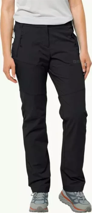 Jack Wolfskin Glastal Hose lang schwarz (Damen)