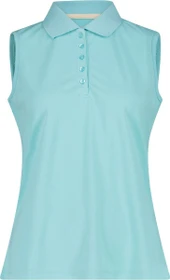 CMP Ärmelloses Poloshirt ärmellos lagoon (Damen)