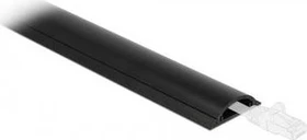 DeLOCK Kabelkanal selbstklebend, 50x12mm, 1m, schwarz