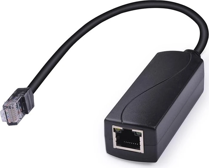 Revodata PoE-Konverter, Spannungswandler, 48V auf 24V, RJ-45