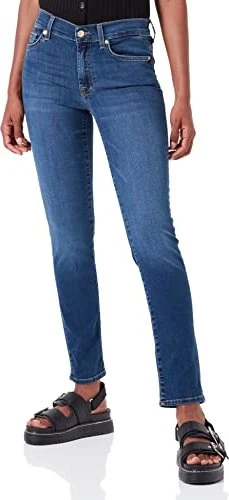 7 For All Mankind Roxanne B(Air) Eco Duchess Jeans mid blue (Damen)