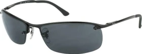 Ray-Ban RB3183 Top Bar 63mm schwarz/grün (Herren)