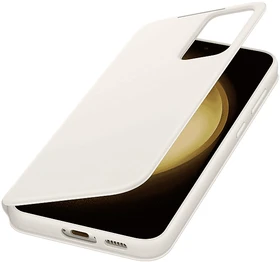 Samsung Smart View Wallet Case für Galaxy S23+ Cream