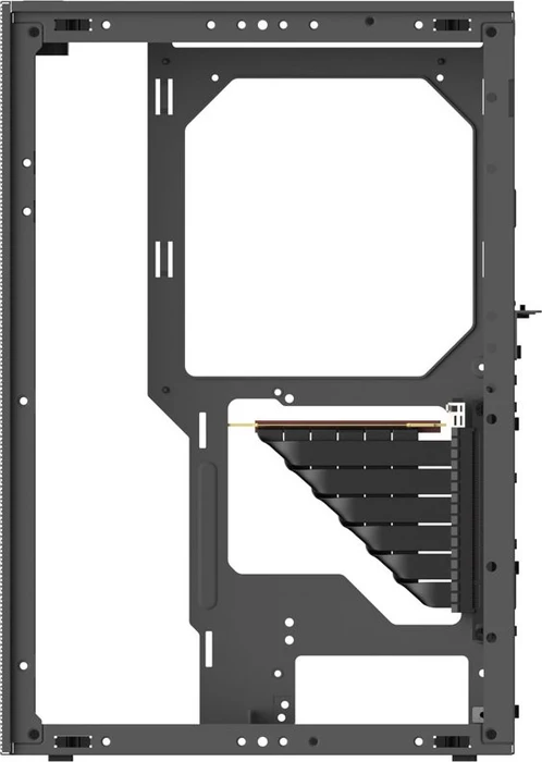 SSUPD Riser Card Cable, gewinkelt, PCIe 4.0, 140mm