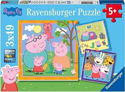Ravensburger Puzzle Peppas Familie und Freunde