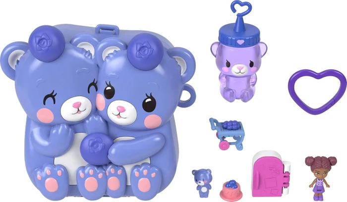 Mattel Polly Pocket - Beste Blaubeere Freunde Schatulle
