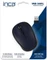 Inca IWM-300RL Cloth Art Surface Wireless Mouse blau, USB Vorschaubild