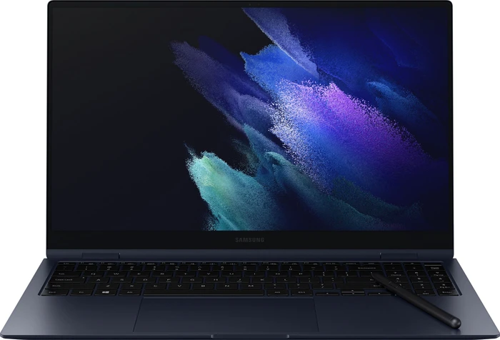 Samsung Galaxy Book Pro 360 15, Mystic Navy, Core i5-1135G7, 8GB RAM, 512GB SSD, UK