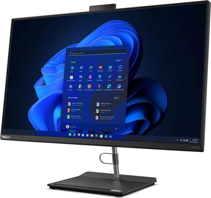 Lenovo ThinkCentre Neo 30a 27 AiO Raven Black, Core i7-1260P, 16GB RAM, 512GB SSD, DE