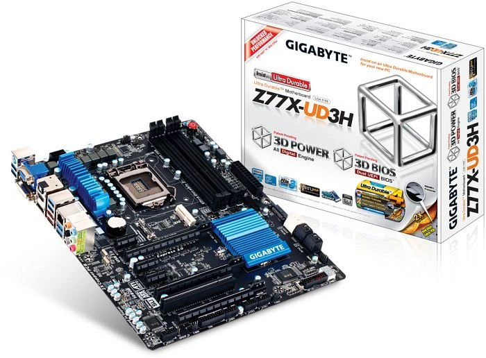 GIGABYTE GA-Z77X-UD3H (Intel 1155)
