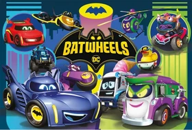 Schmidt Spiele DC Batwheels Batmobile gegen Legion der Düser