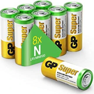 GP Batteries Super Alkaline Lady N (LR1), 8er-Pack