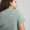 Puma ESS No. 1 Logo T-Shirt kurzarm green moon Vorschaubild