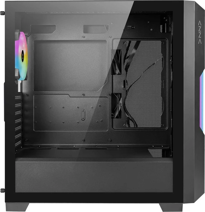 AZZA Guardian Glass Black, schwarz, Glasfenster