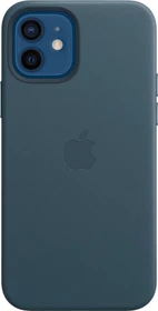 Apple Leder Case mit MagSafe für iPhone 12/12 Pro baltischblau