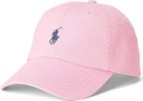 Ralph Lauren Cotton Chino Baseball Kappe carmel pink/jewel blue