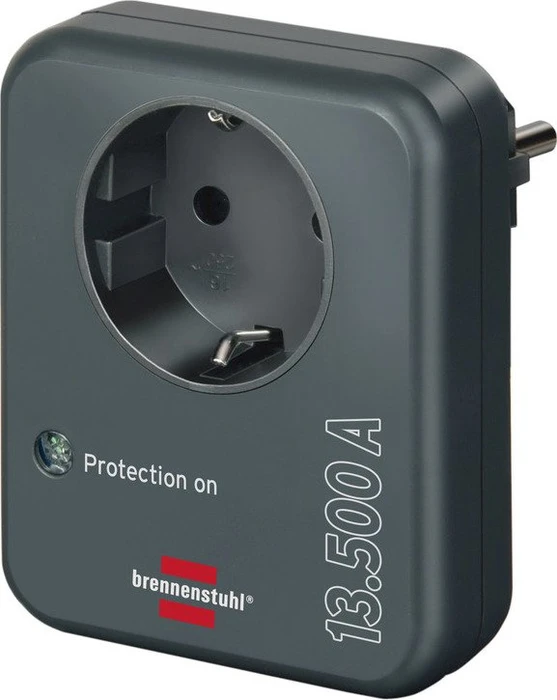 Brennenstuhl Überspannungsschutzadapter 13500A, 1-fach