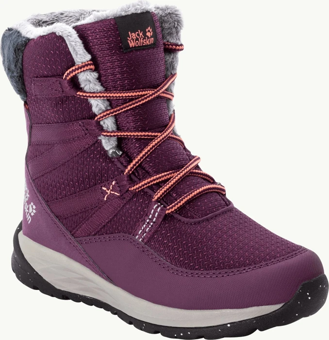 Jack Wolfskin Polar Wolf Texapore High purple/coral (Junior)