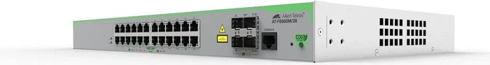 Allied Telesis CentreCOM FS980M Rackmount Managed Switch, 24x RJ-45, 4x RJ-45/SFP