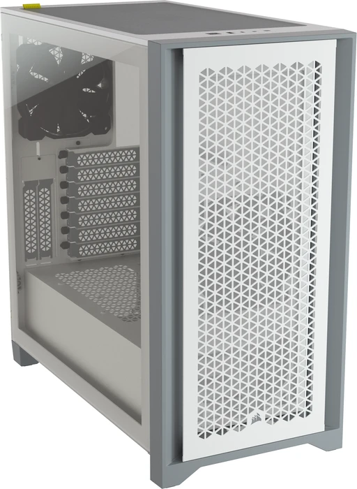 Corsair 4000D Airflow, weiß, Glasfenster