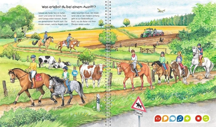 Ravensburger tiptoi Buch: Wieso? Weshalb? Warum? 13: Die Welt der Pferde und Ponys