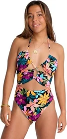 Billabong Sol Searcher Bandeau Badeanzug night tropical (Damen)