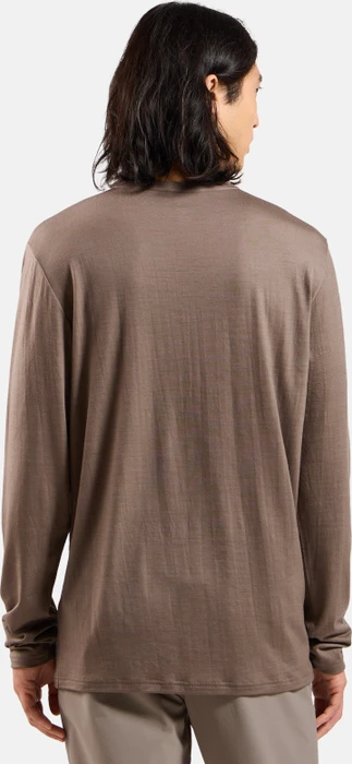 Odlo Ascent Merino 200 Funktionsshirt langarm cinder (Herren)