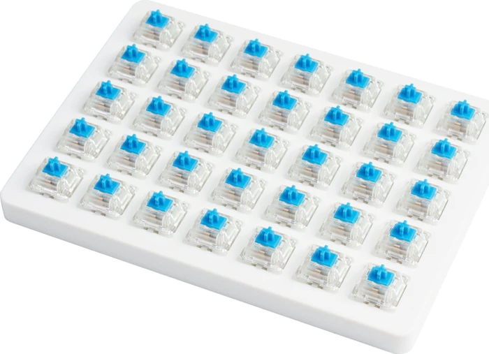 Keychron Gateron Cap Blue Switch Set, 35er-Pack