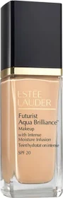 Estée Lauder Futurist Aqua Brilliance Foundation 1W0 warm porcelain LSF20, 30ml