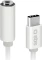 SBS Mobile USB-C auf 3.5mm-Klinke Audio Adapter, weiß Vorschaubild