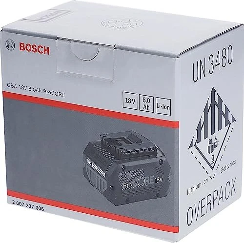 Bosch Professional GBA ProCORE Werkzeug-Akku 18V, 8.0Ah, Li-Ionen [8.0Ah] [144Wh]