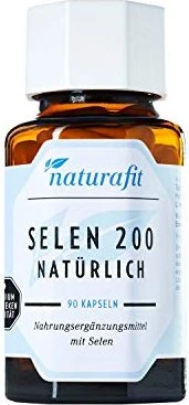 naturafit Selen 200 natürlich Kapseln, 90 Stück
