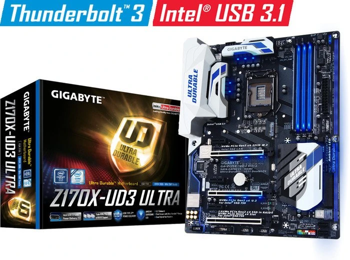 GIGABYTE GA-Z170X-UD3 Ultra (Intel 1151)