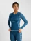 hummel CEA Seamless Tight Funktionsshirt langarm navy peony/faded denim (Damen) Vorschaubild