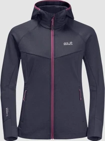 Jack Wolfskin Hydro Grid Fleece Jacke graphite (Damen)