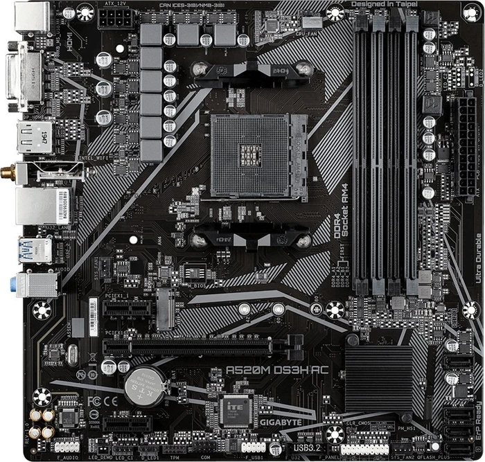 GIGABYTE A520M DS3H AC (AMD AM4)