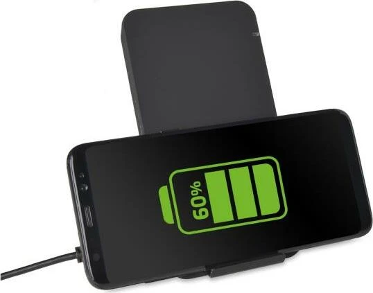 Celly Wireless Fast Charger Stand schwarz