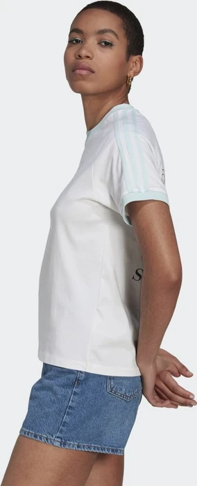 adidas Graphic T-Shirt kurzarm weiß (Damen)