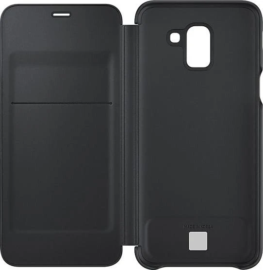 Samsung Wallet Cover für Galaxy J6 (2018) schwarz