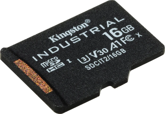 Kingston Industrial Temperature Gen2 R100 16GB Kit, UHS-I U3, A1, Class 10