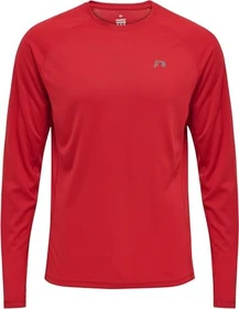 Newline Long Sleeve Core Laufshirt langarm tango red (Herren)
