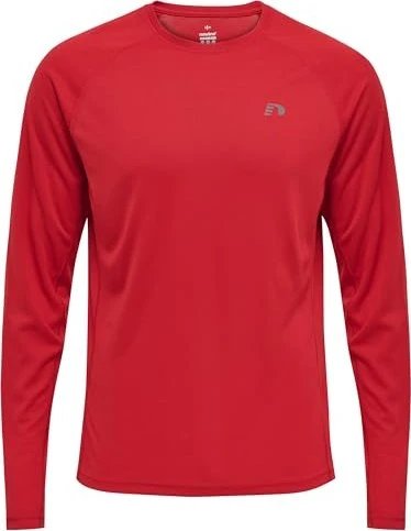Newline Long Sleeve Core Laufshirt langarm tango red (Herren)