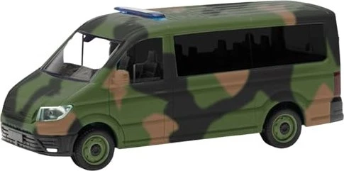 Herpa MAN TGE Bus Flachdach Rheinmetall/Bundeswehr