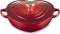 Le Creuset Gusseisen Herzbräter mit Herzknopf 20cm 1l Vorschaubild