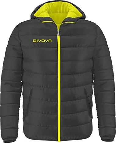 Givova Holland Jacke dark grey/fluorescent yellow