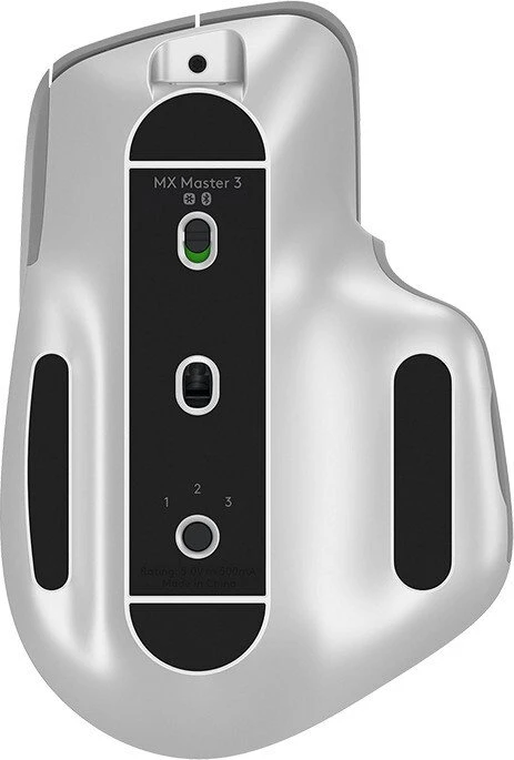 Logitech MX Master 3 Mid Grey, USB/Bluetooth