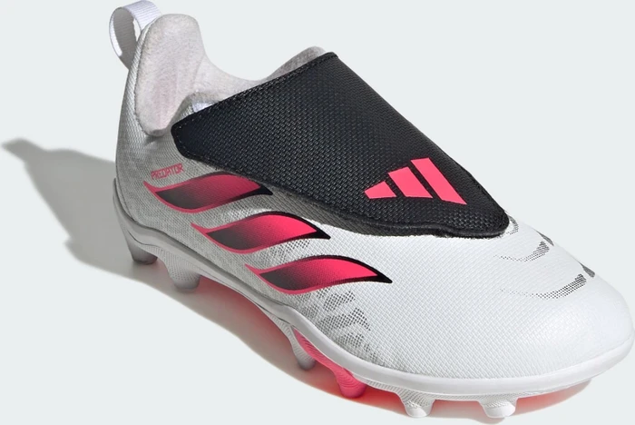 adidas Predator League Fold Over Tongue Velcro FG cloud white/solar turbo/core black (Junior)