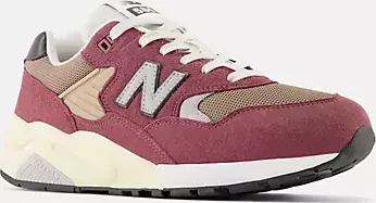 New Balance 580 washed burgundy/nimbus cloud/mindful grey (Herren)